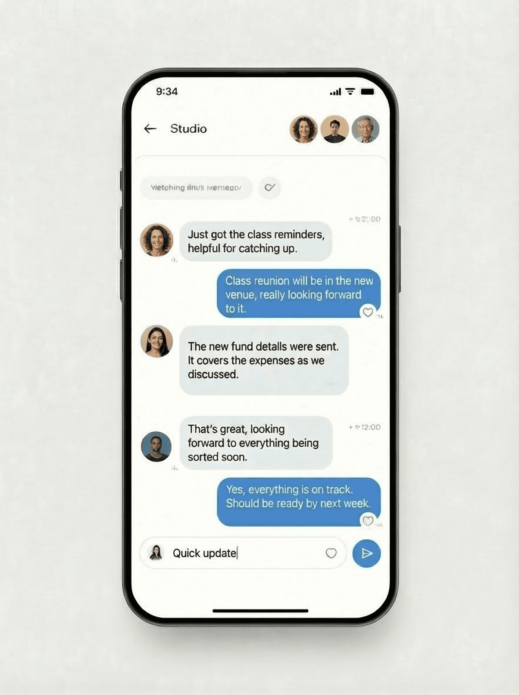 Chat directly with your members