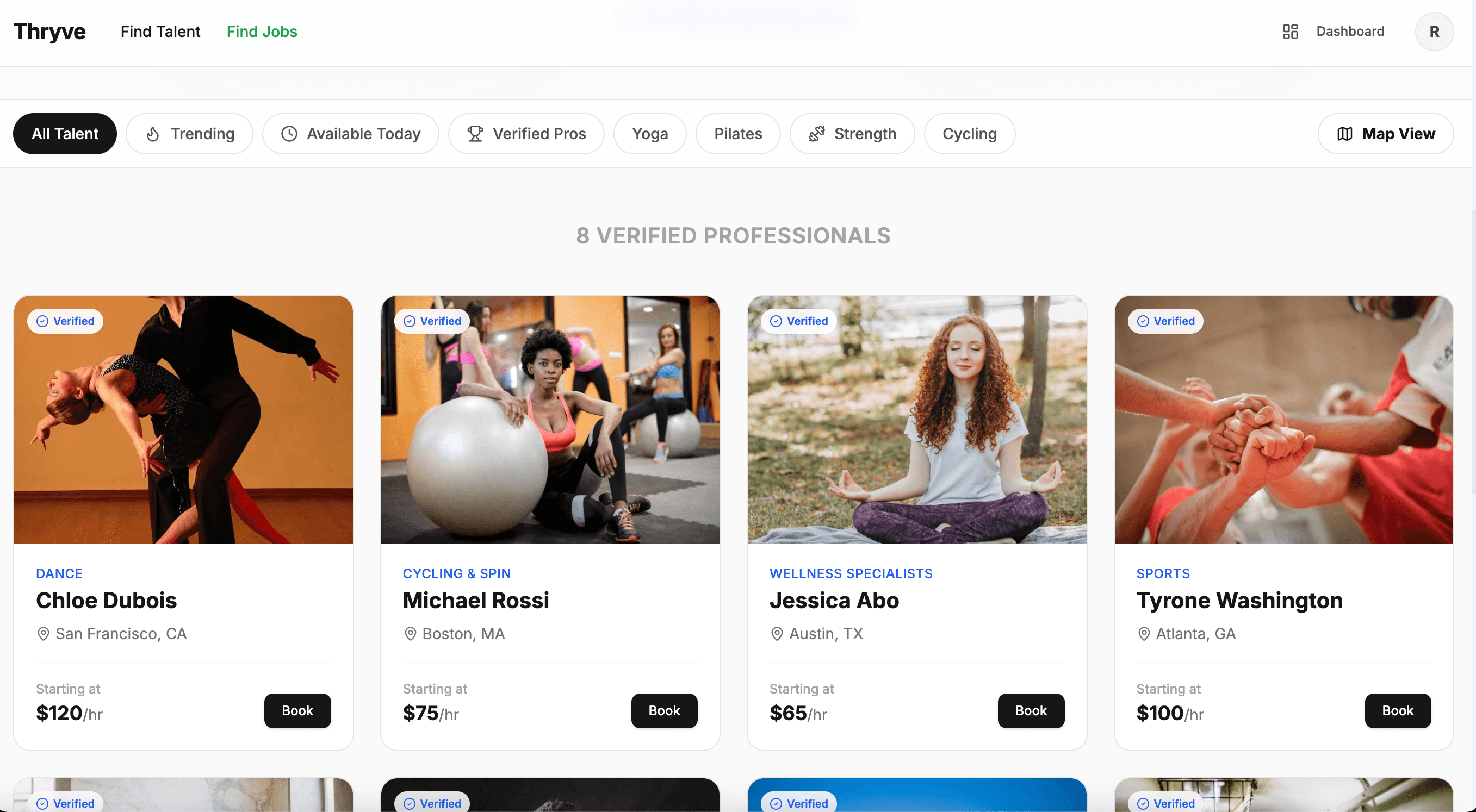 Hire instructors on demand